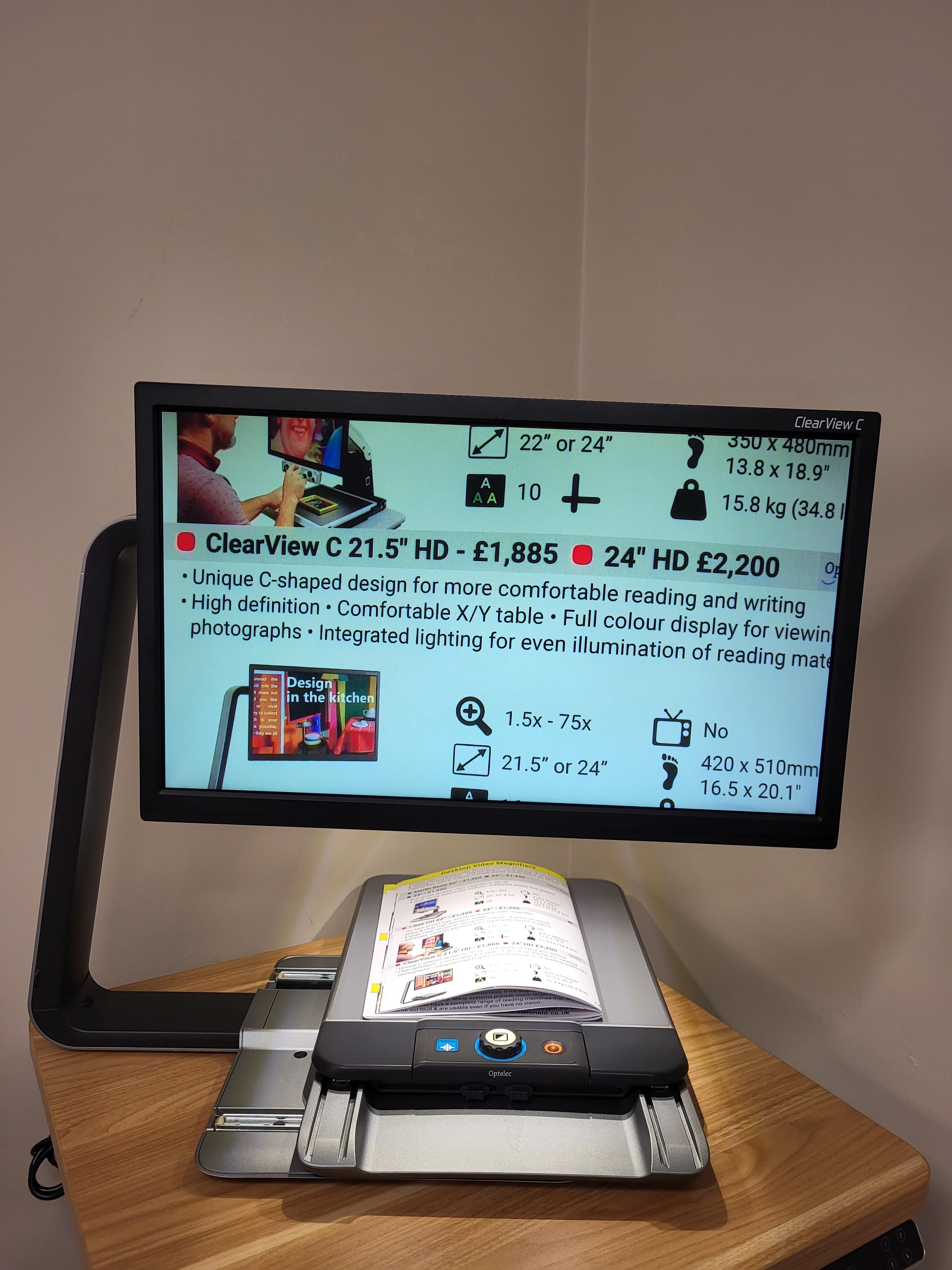 Secondhand ClearView C 21.5 HD