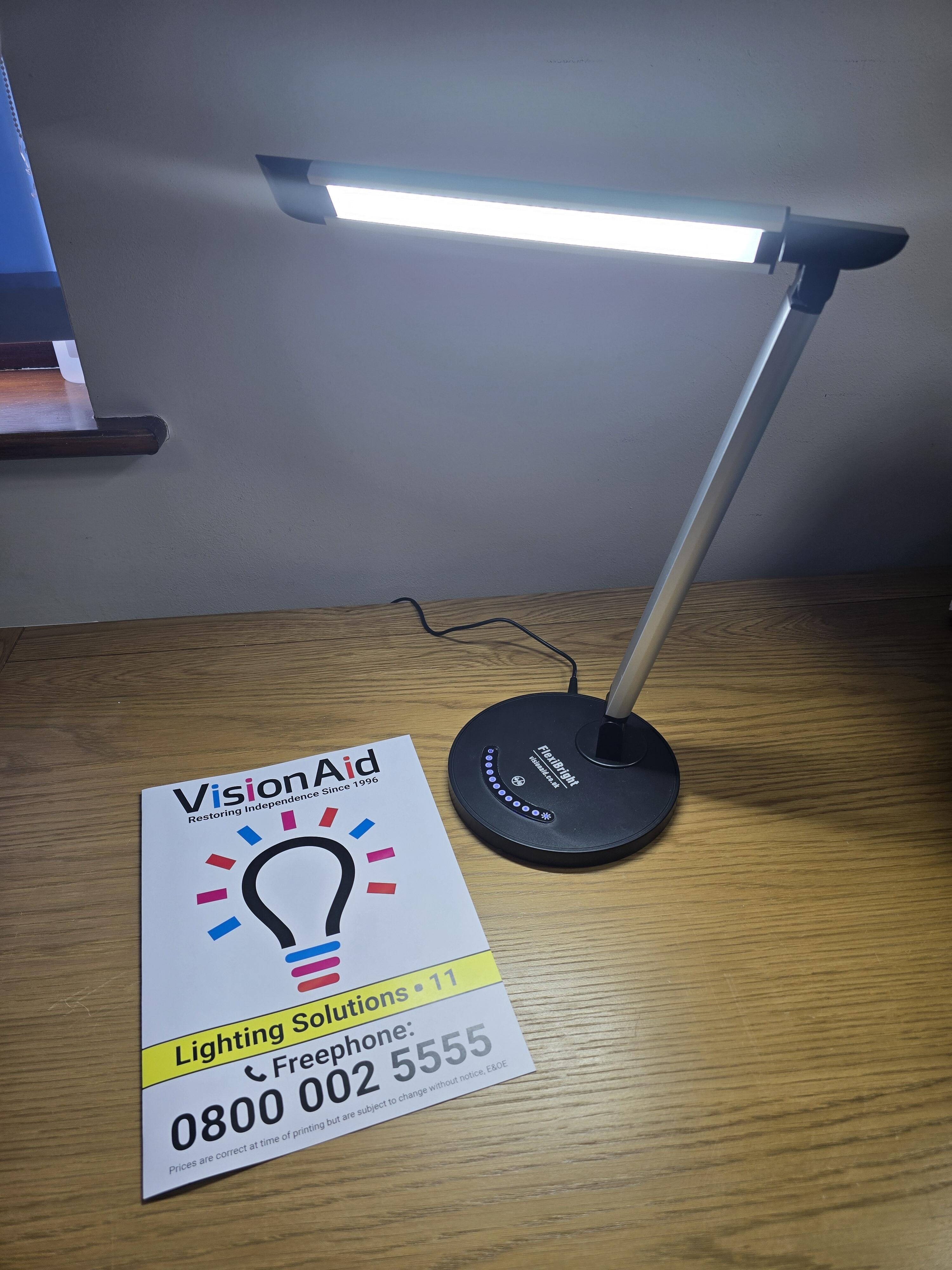 Secondhand FlexiBright open and on