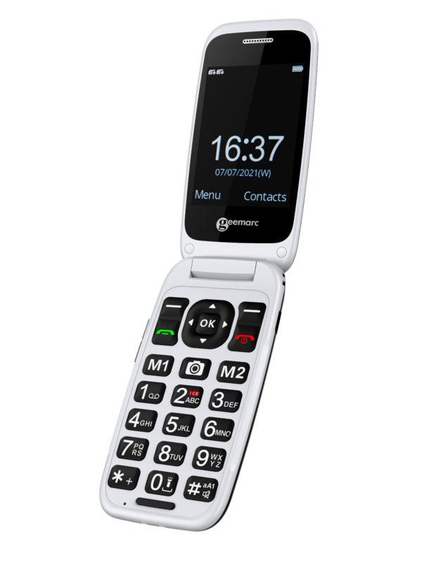 CL8700 Large Button Mobile Phone open