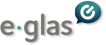 e.glass logo