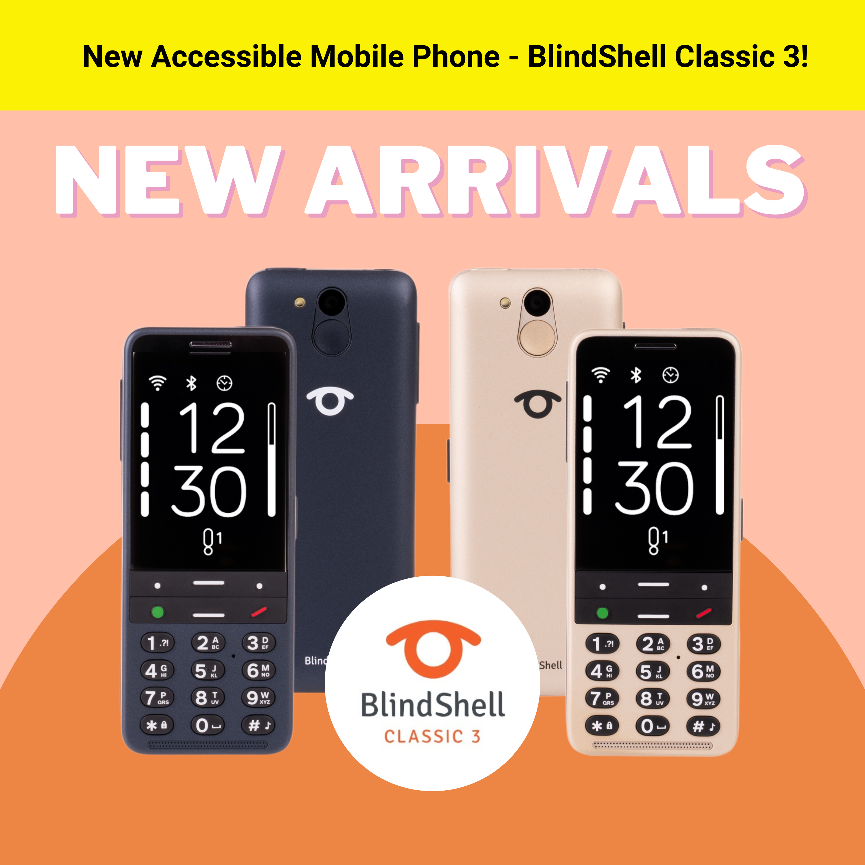 New Accessible Mobile Phone - BlindShell Classic 3!