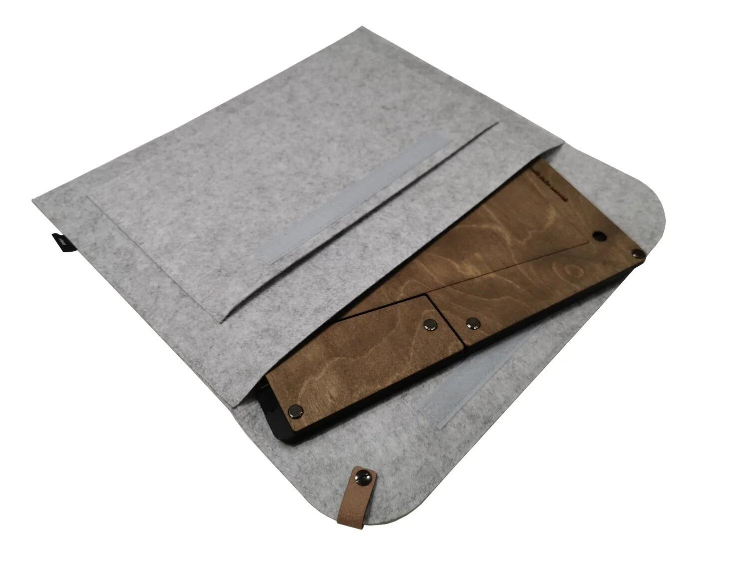 Go Eco Oasis - Laptop Stand folded in protective case