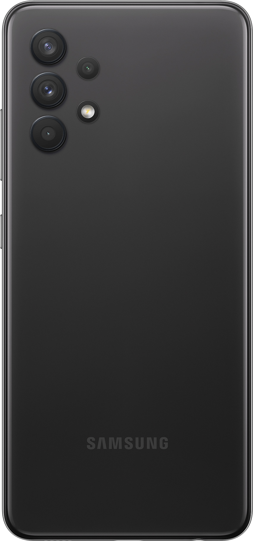Rear view of A32 Plus phone