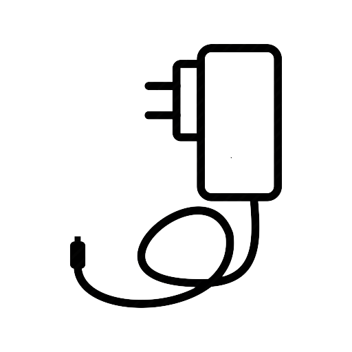 clip art image of a charger plug