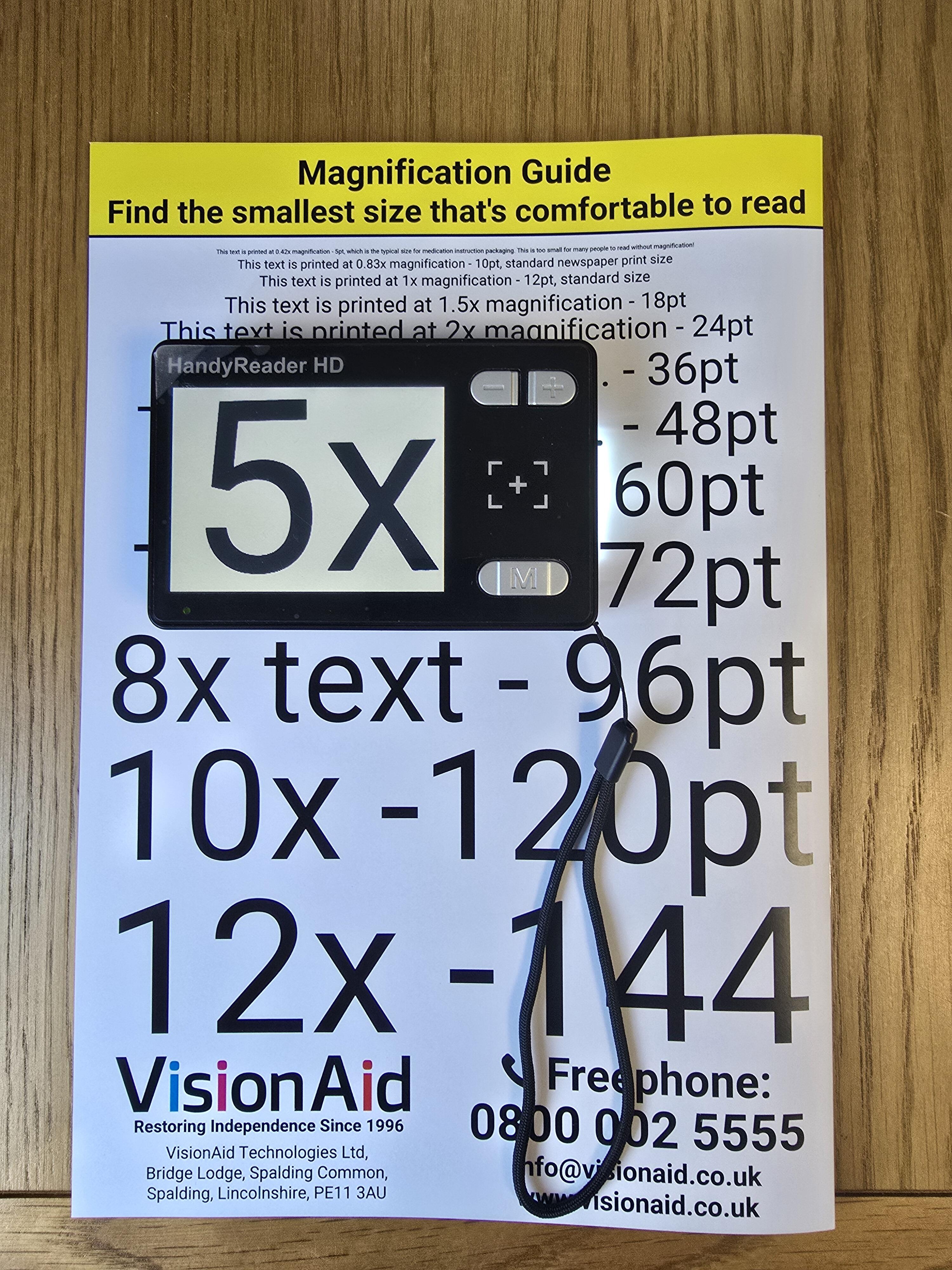 Secondhand HandyReader HD