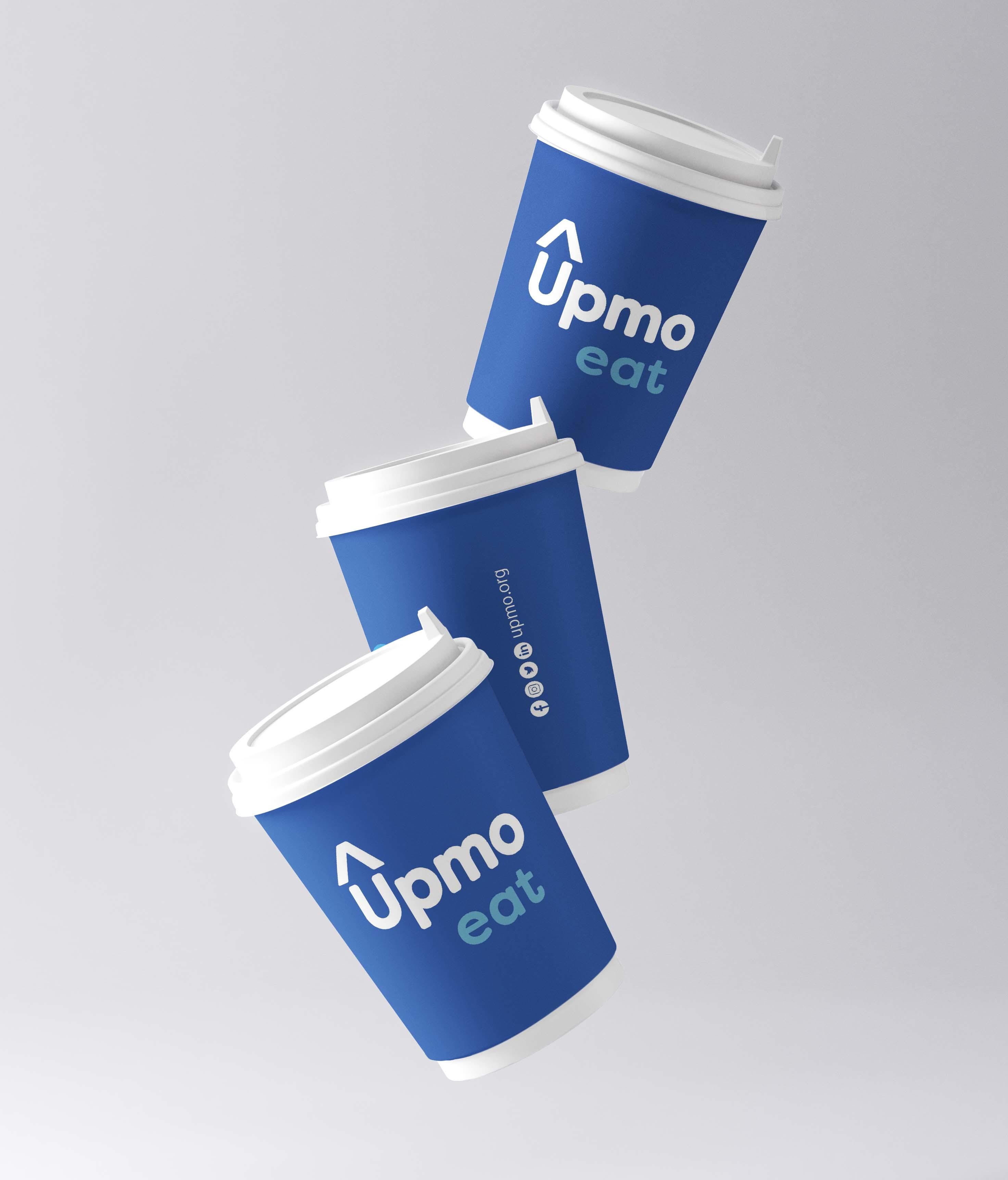 1000 Upmo Custom Branded 8oz Cups - Upmo - 1