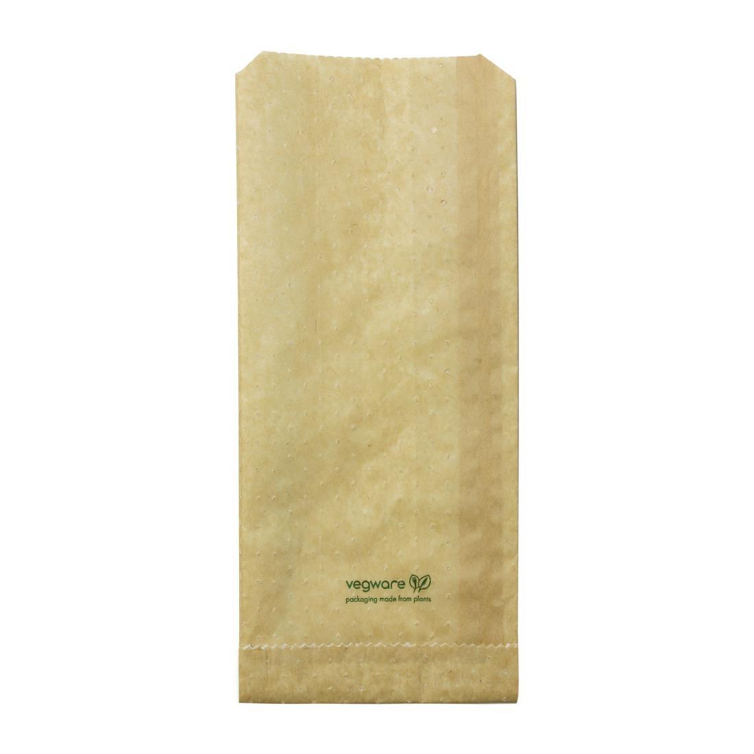 Vegware Compostable Therma Paper Hot Food Bags 292 x 127mm (Pack of 500) - FC898  - 1