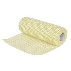 Jantex Non Woven Cloths Yellow (Roll of 100) - CS808  - 1