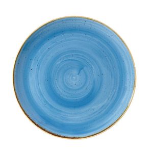 Churchill Stonecast Round Coupe Plate Cornflower Blue 260mm (Pack of 12) - DF765  - 1