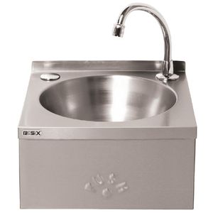 Basix Stainless Steel Knee Operated Hand Wash Basin - CC260  - 1