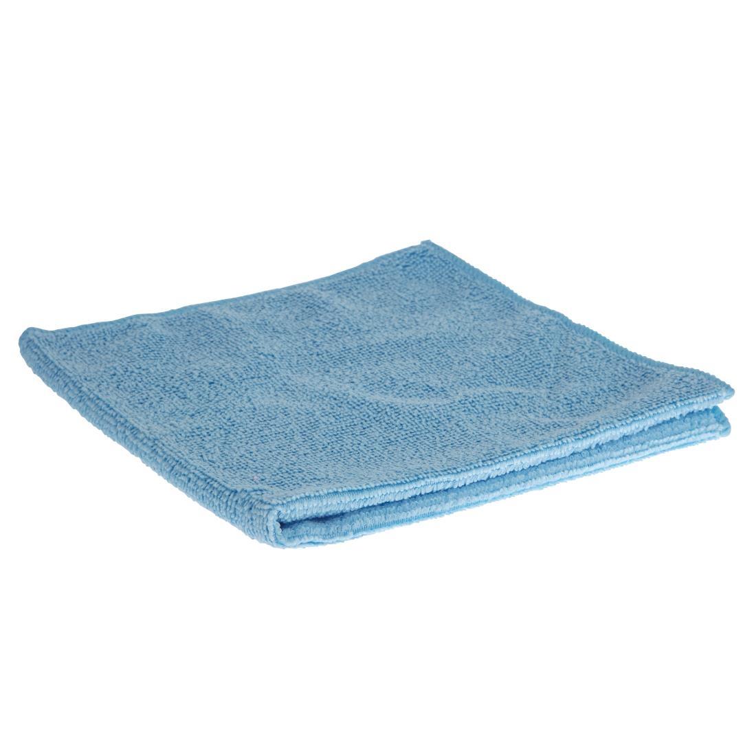 Jantex Microfibre Cloths Blue (Pack of 5) - DN839  - 1