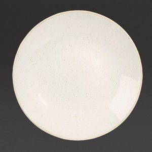 Churchill Stonecast Deep Coupe Plates Barley White 240mm (Pack of 12) - DS498  - 1