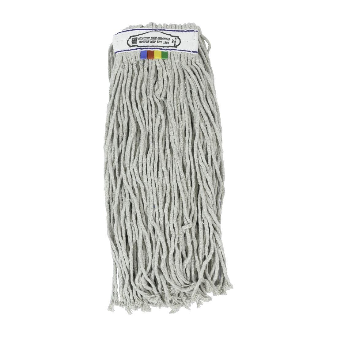 SYR Traditional Multifold Cotton Kentucky Mop Head 16oz - FT391  - 1