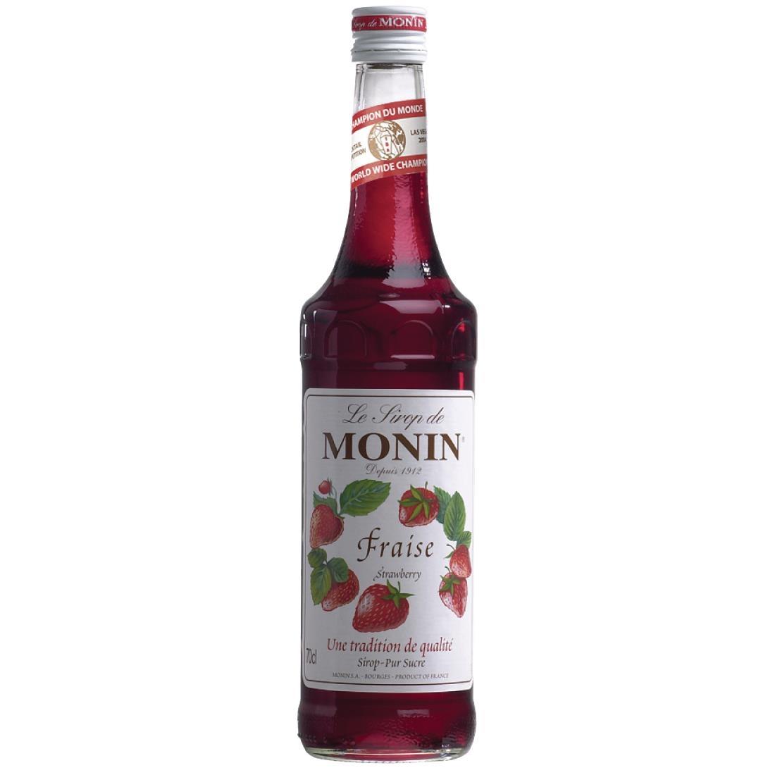 Monin Syrup Strawberry - CF717  - 1