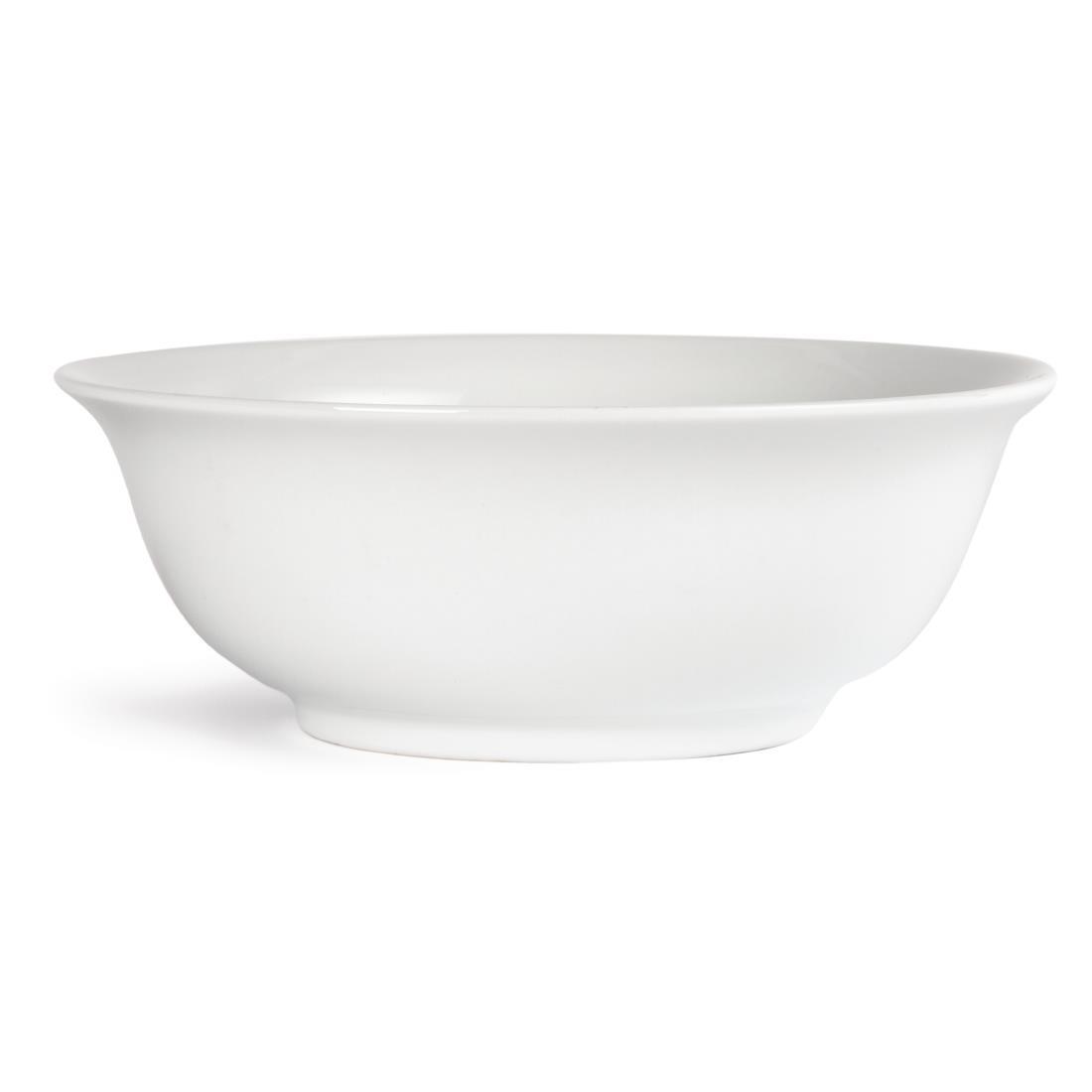 Olympia Whiteware Salad Bowls 235mm (Pack of 6) - W436  - 3