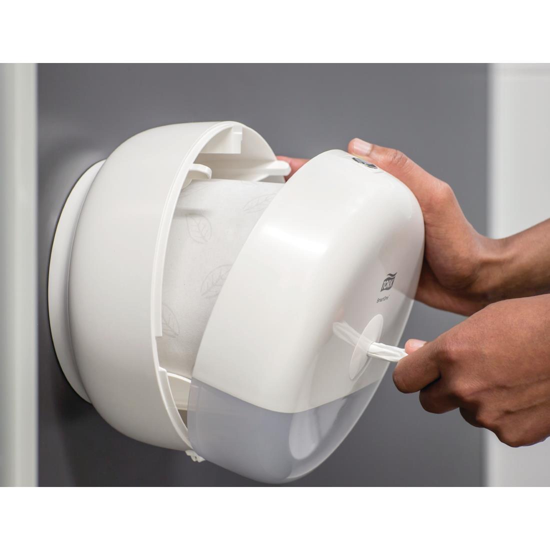Tork SmartOne Mini Toilet Roll Dispenser White - FA701  - 4