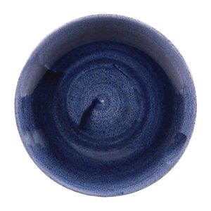 Churchill Stonecast Patina Coupe Plates Cobalt 165mm (Pack of 12) - FC170  - 1
