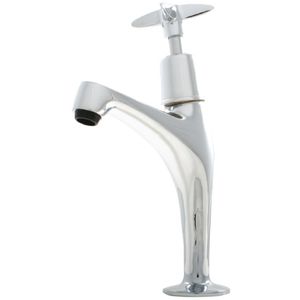 Vogue Basin Pillar Cross-Head Sink Taps (Pack of 2) - Y572  - 1