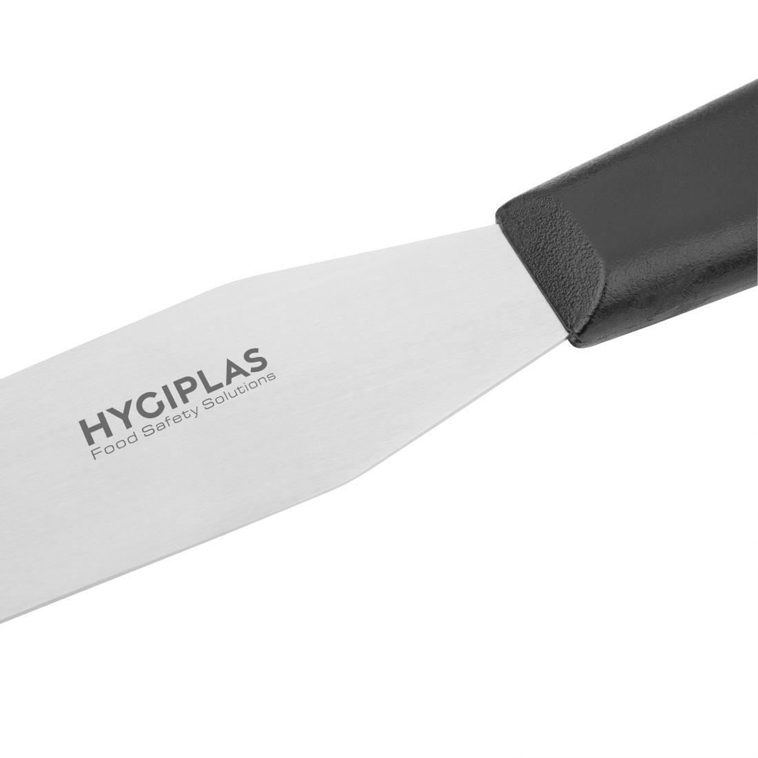 Hygiplas Straight Blade Palette Knife Black 15cm - D402  - 3