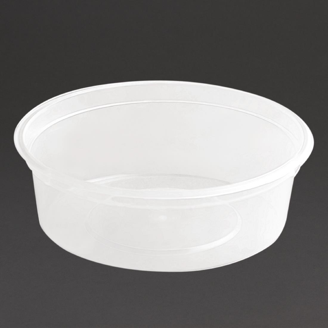 Fiesta Recyclable Plastic Microwavable Deli Pots 50ml / 1.75oz (Pack of 100) - CT285  - 1