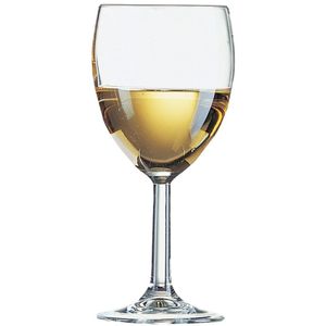 Arcoroc Savoie Grand Vin Wine Glasses 350ml CE Marked at 250ml (Pack of 48) - CJ499  - 1