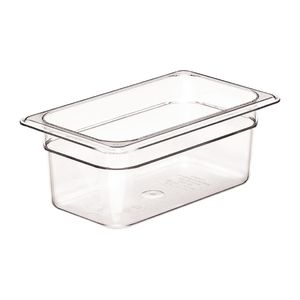 Cambro Polycarbonate 1/4 Gastronorm Pan 100mm - DM715  - 1