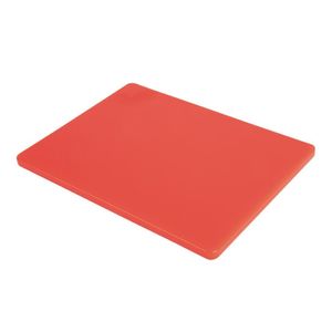 Hygiplas Low Density Red Chopping Board Small - GH794  - 1