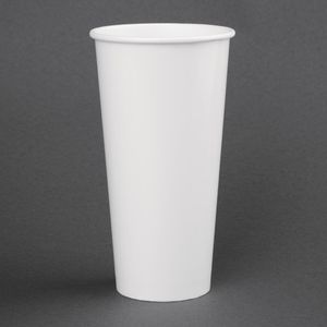 Fiesta Recyclable Cold Paper Cup 22oz 90mm (Pack of 1000) - FP782  - 1