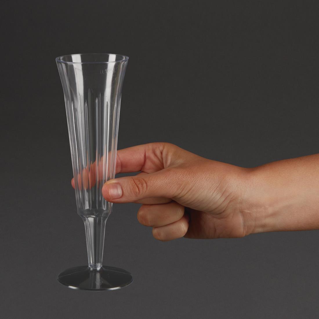 eGreen Disposable Champagne Flutes 135ml (Pack of 10) - CN586  - 4