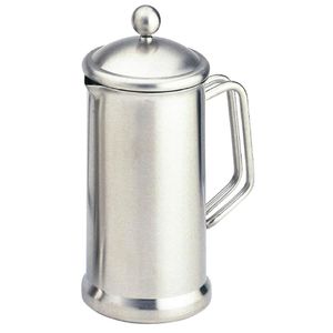Olympia  Satin Finish Stainless Steel Cafetiere 8 Cup - GD170  - 1