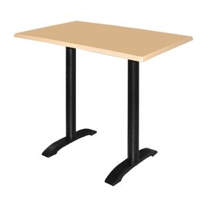 Bolero Cast Iron Twin Leg Poseur Table Base - SA400  - 3