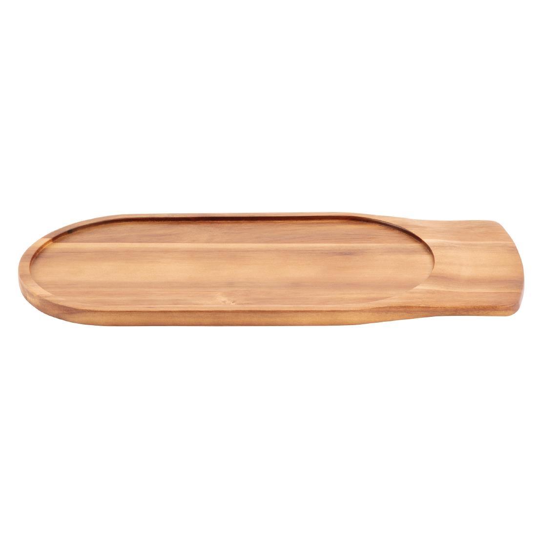Olympia Acacia Wood Dish Board 415mm - GF207  - 4