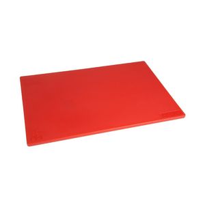 Hygiplas Low Density Red Chopping Board Standard - J255  - 1