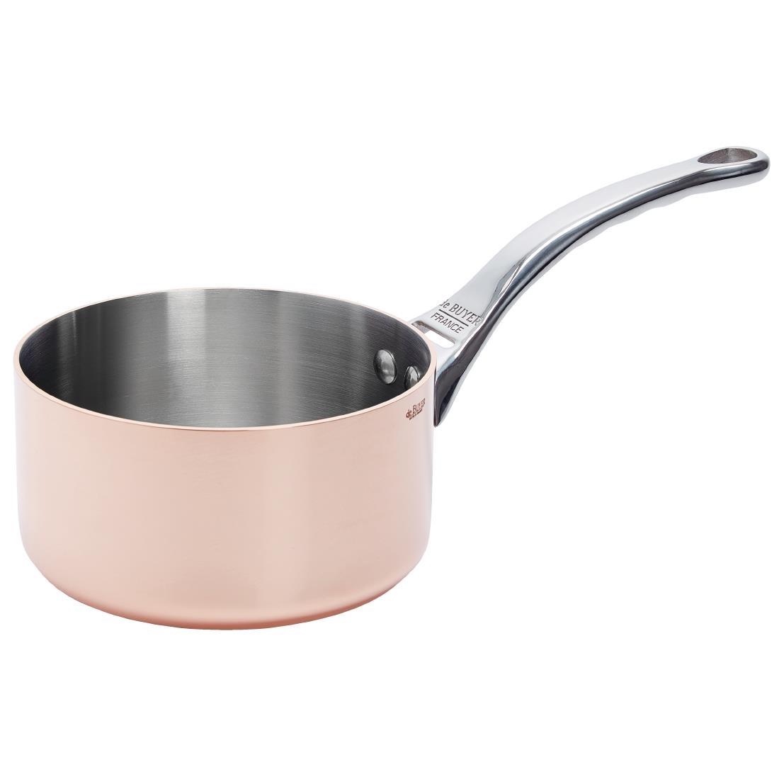 de Buyer French Copper Saucepan