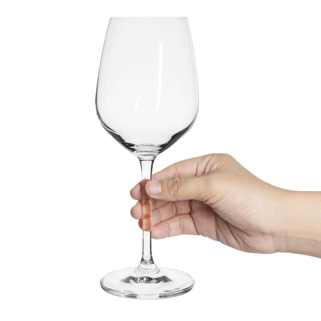 Olympia Chime Crystal Wine Glasses 365ml (Pack of 6) - GF733  - 2