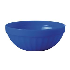 Olympia Kristallon Polycarbonate Bowls Blue 102mm (Pack of 12) - CE276  - 1
