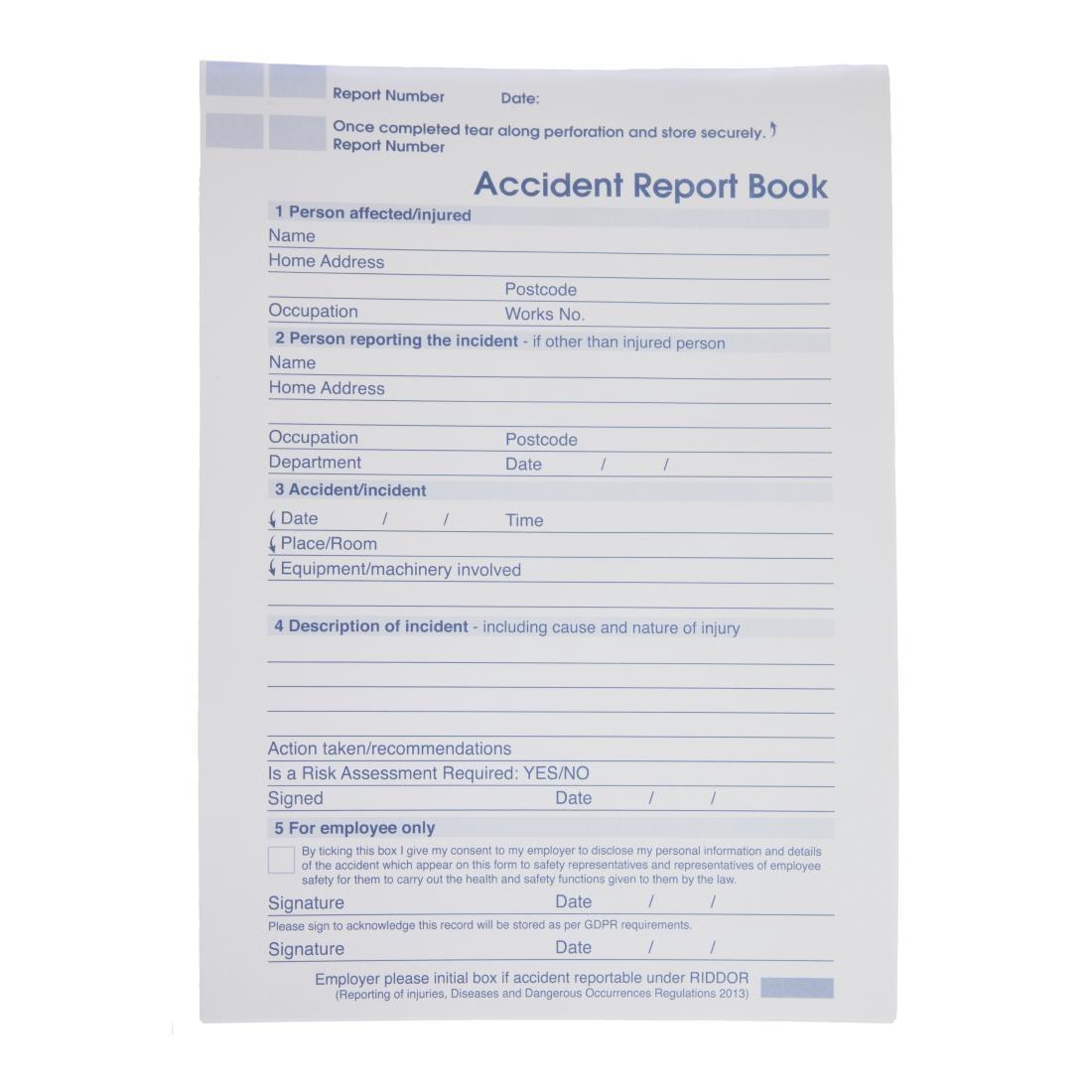 Accident Book - A4 - 1G0005  - 4