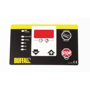 Control Panel Adhesive Label for Buffalo Vac Pack Machine - AG047  - 1