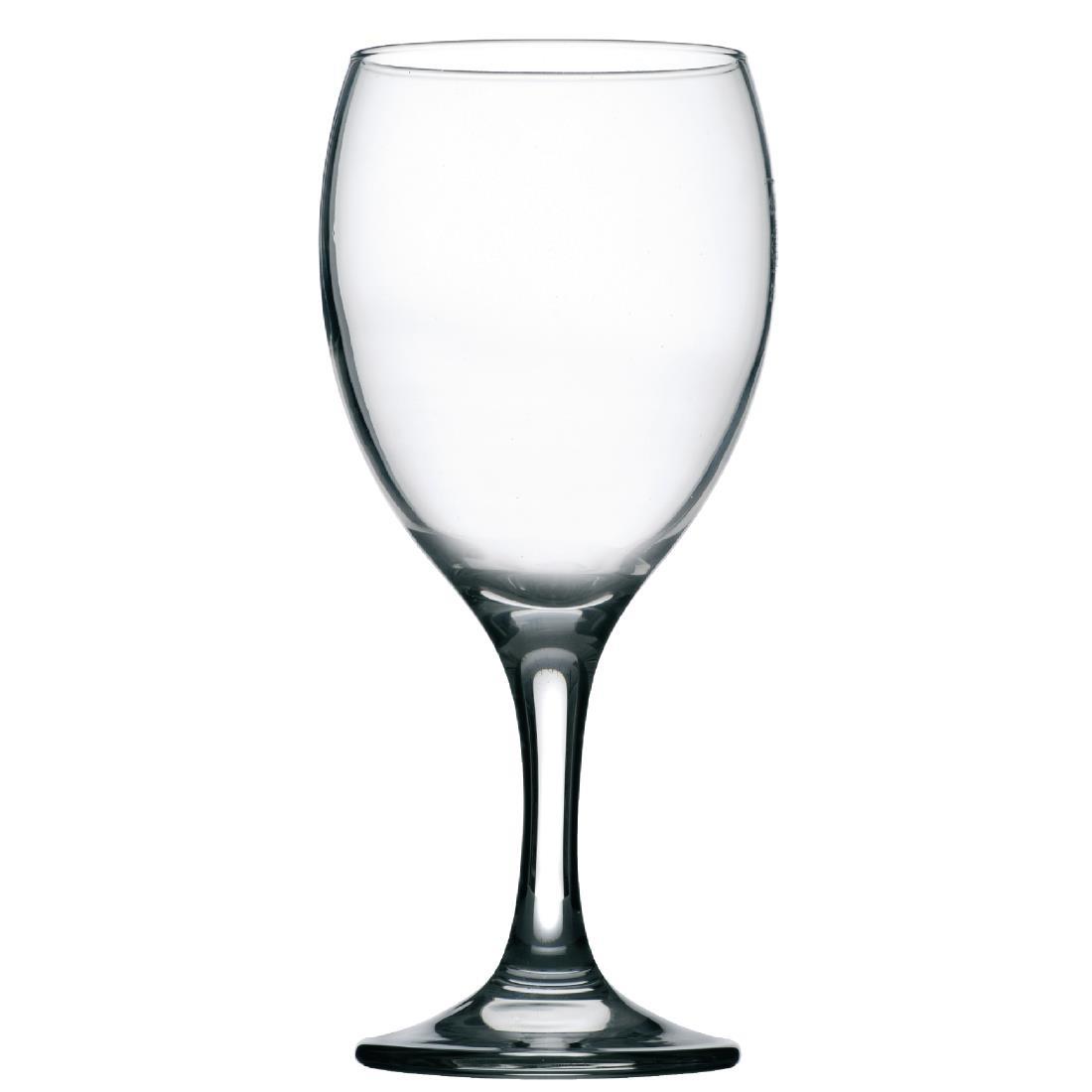 Utopia Imperial Wine Glasses 340ml CE Marked at 125ml 175ml and 250ml (Pack of 12) - DL209  - 1