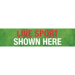 PVC  Live Sport Banner - GL104  - 1