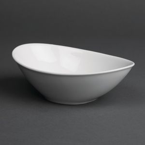Royal Porcelain Classic White Salad Bowls 150mm (Pack of 12) - CG059  - 1