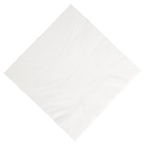 Duni Dinner Napkin White 40x40cm 3ply 1/8 Fold (Pack of 1000) - GJ112  - 1