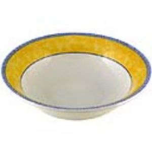 Churchill New Horizons Marble Border Oatmeal Bowls Yellow 150mm (Pack of 24) - M790  - 1