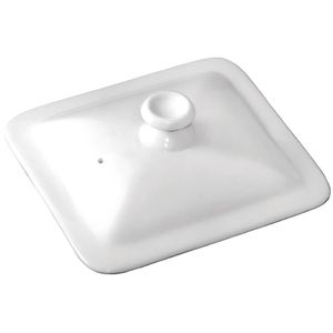 Olympia Whiteware Gastronorm Lid 1/6 Size - CD721  - 1