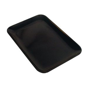 Dalebrook Melamine Small Rectangular Platter Black 240mm - L289  - 1