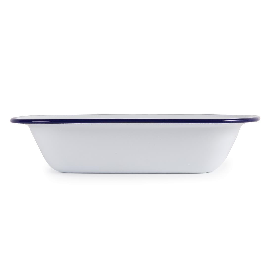 Olympia Enamel Dishes Rectangular 280 x 190mm (Pack of 6) - GM510  - 5