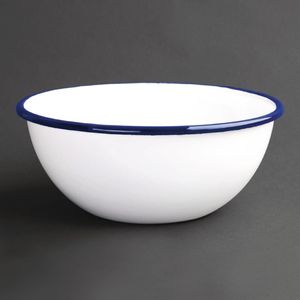 Olympia Enamel Bowls 155mm (Pack of 6) - GM514  - 1