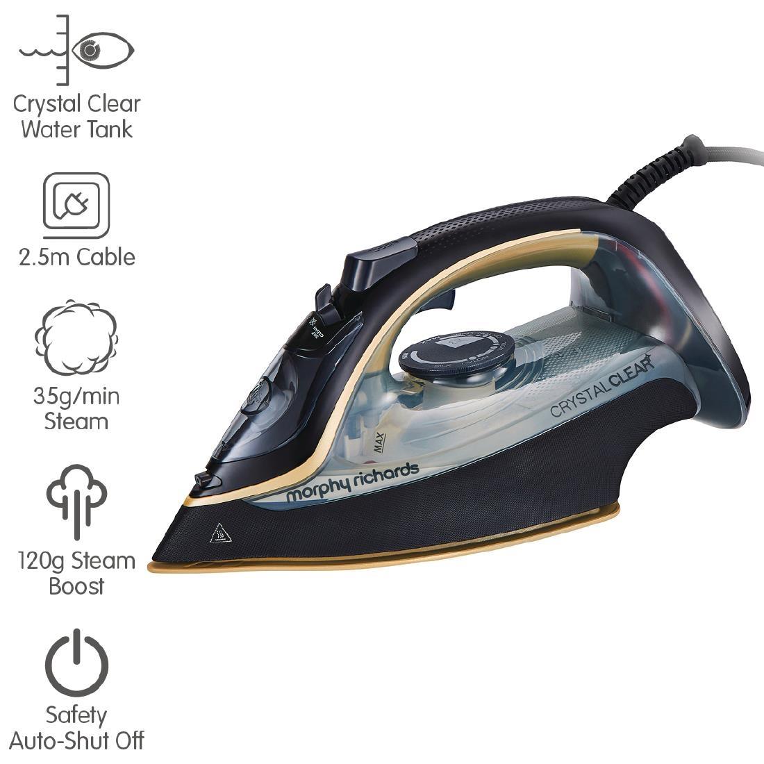 Morphy Richards Crystal Clear Steam Iron 300302 - FP912  - 8