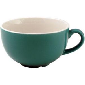 Churchill New Horizons Colour Glaze Cappuccino Cups Green 199ml - M796  - 1