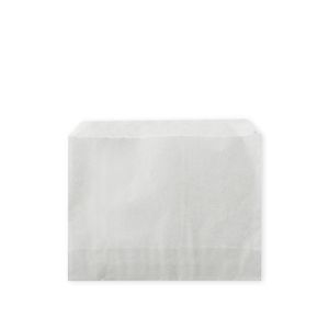 6x5" White Greaseproof Bags (Case of 1,000) - 1792 - 1